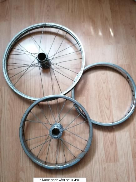 Jante de bicicleta - Jante de bicicleta, jantele necesita curatare, au - Vanzari-Cumparari biciclete