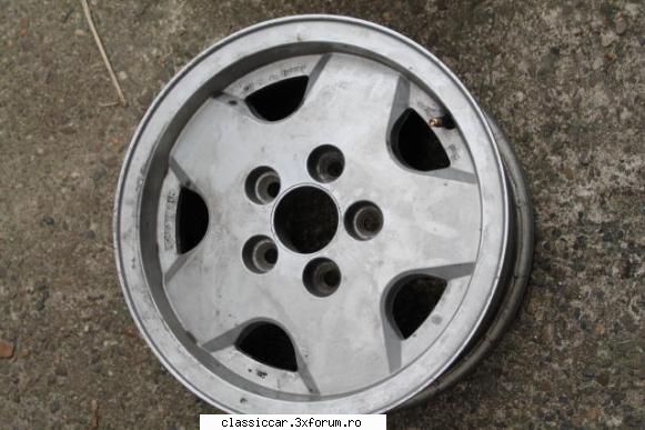Jante originale aluminiu VW T3 - As dori sa cumpar un set din acest tip de jenti - Cumparari piese