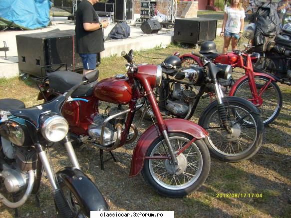 Jawa 125 - Free Biker Week 2013 - Gura-Sada - Prezentare motociclete, motorete si biciclete de colectie