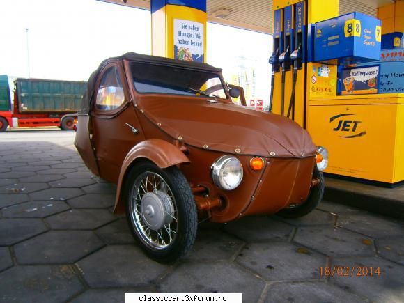 Jawa Velorex 350 originala - L am arestat intr o benzinarie , intr o stare - Din lumea larga