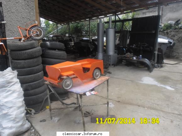 Jeep Willys Romanesc - am ales tot culoarea ce a - Prezentare motociclete, motorete si biciclete de colectie
