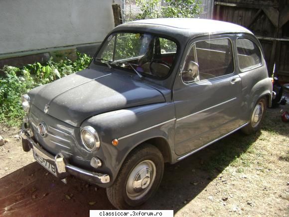 "Jurnal de bord" - 600 an fabr. '64,model classic,capace prinse cu - Prezentare masini