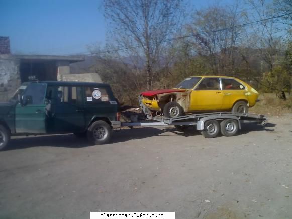 Kadett-ul lui Nicu - Si donatorul, care este deja in curte , si pentru - Prezentare masini