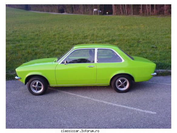 Kadett C 77' - Negru mat arata urat ca draq. E o masina din anii - Reconditionari si Restaurari
