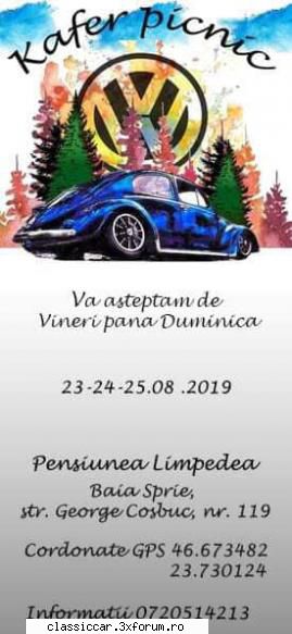 Kafer Picnic Baia Mare / Limpedea 2019 - Zona frumoasa si atmosfera chill - Arhiva evenimente 2019