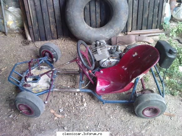 Kart cu motor de Mobra - Ai terminat restaurarea ? Am si eu un kart pe - Reconditionari si Restaurari