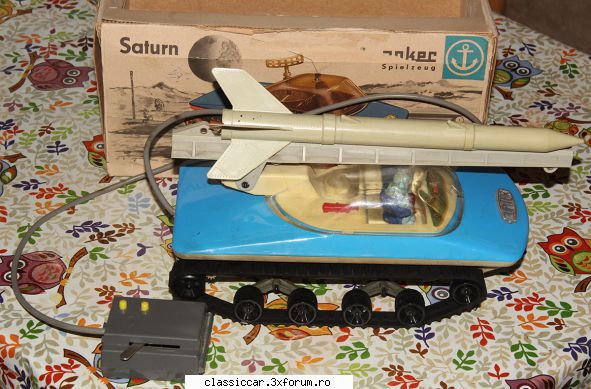 Komissar - Scule si accesorii auto vechi - Jucarie veche cu telecomanda 1972 - Vanzari  piese si accesorii