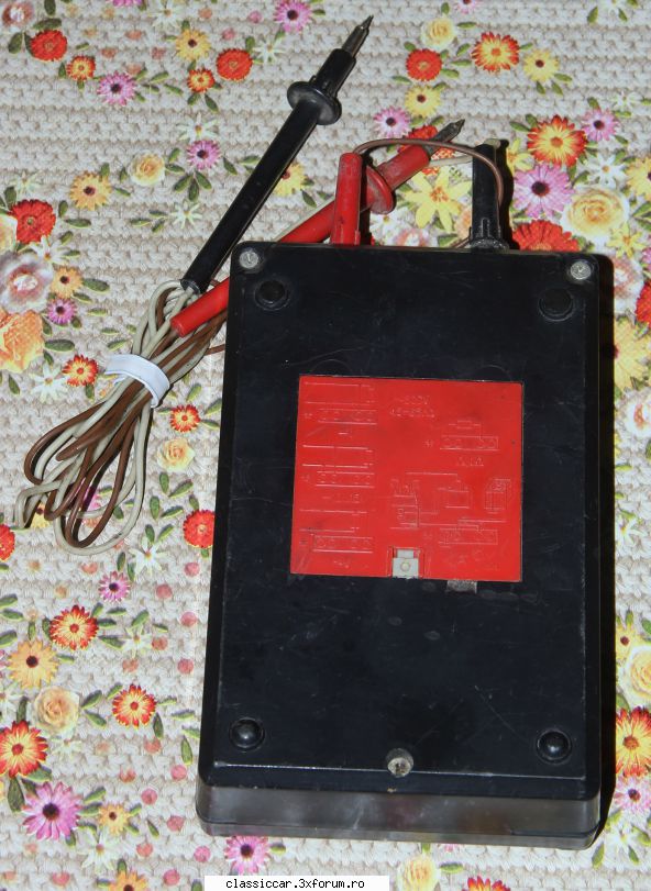 Komissar - Scule si accesorii auto vechi - Spatele aparatului de mai sus - Vanzari  piese si accesorii