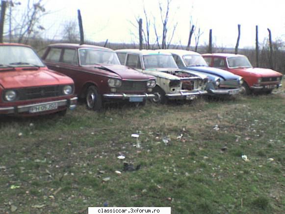 La iesire din Ploiesti....spre Buzau - Schoda,Wartsburg,Fiat,Moschivi - Vanatoarea de epave