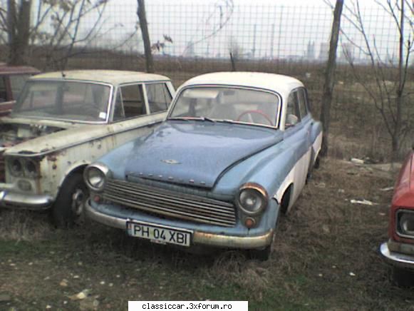 La iesire din Ploiesti....spre Buzau - Wartsburg,asta arata mai binisor si interiorul - Vanatoarea de epave