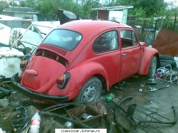 La remat in CJ - Poza si informatie de pe vwforum.ro ... Cica la - Vanatoarea de epave
