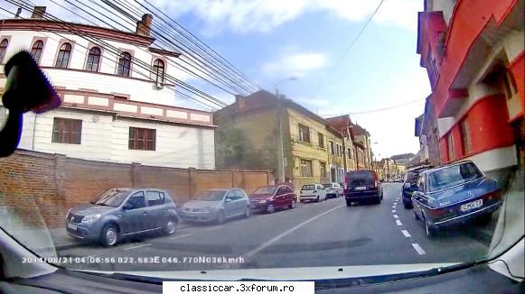 La vanatoare - Un Mercedes superb - Am vazut prin Cluj-Napoca