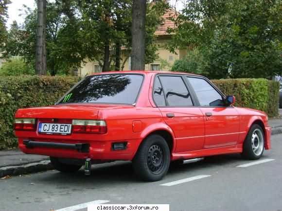 La vanatoare de masinarii vechi - Un E30 frumos refacut - Am vazut prin Cluj-Napoca