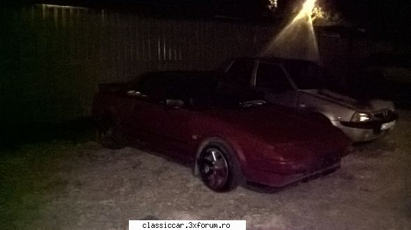 La vanatoare de masinarii vechi - o Toyota MR2 tot in Marasti pe Inului - Am vazut prin Cluj-Napoca