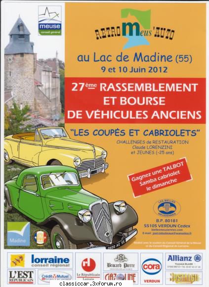 Lac De Madine 2012 - Pe 7-8-9 iunie s-a tinut a 27-a editie, a - Din lumea larga