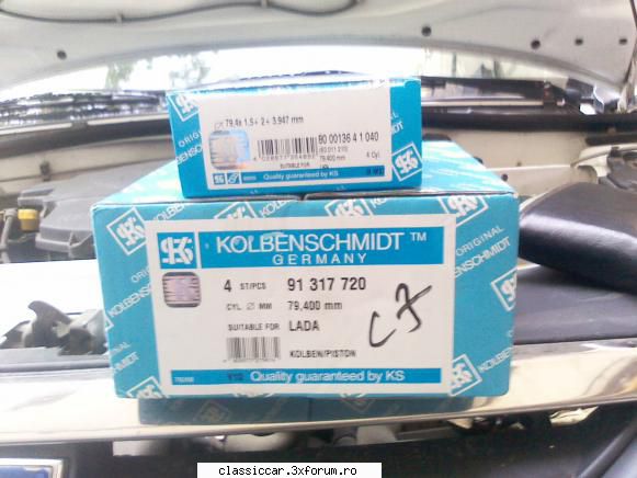 Lada 1500 (S) ( vaz 2103) - Pistoanele noi pt motorul de 1.6 :D - Reconditionari si Restaurari