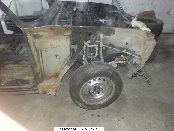 Lada 1500 (S) ( vaz 2103) - Aripa jos, a se observa cantitatea impresionanta - Reconditionari si Restaurari