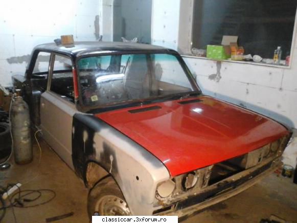 Lada 1500 (S) ( vaz 2103) - mai e muult de aliniat la aripa, inca nu e sudata - Reconditionari si Restaurari