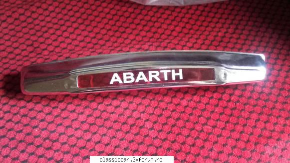 Lampa numar ABARTH (Altissimo) ptr Fiat - Vand lampa numar ABARTH (Altissimo) - Vanzari  piese si accesorii