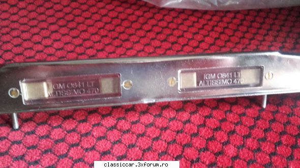 Lampa numar ABARTH (Altissimo) ptr Fiat - membru_de_partid - Vanzari  piese si accesorii