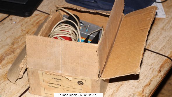 Lampa strobo ruseasca cu reglaj unghi avans si turometru. - Lampa in cutia origi - Vanzari  piese si accesorii