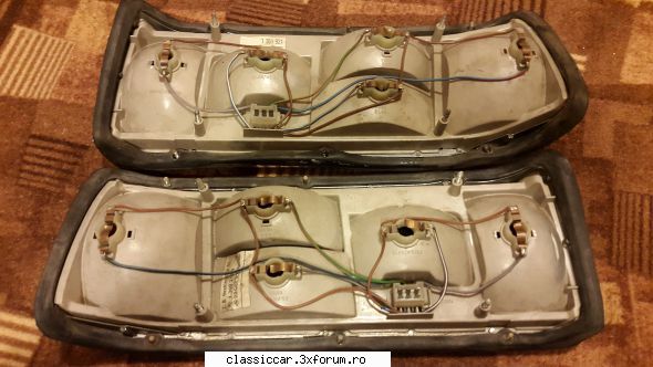 Lămpi spate BMW E 23 - Sunt originale. Made in Germany - Vanzari  piese si accesorii