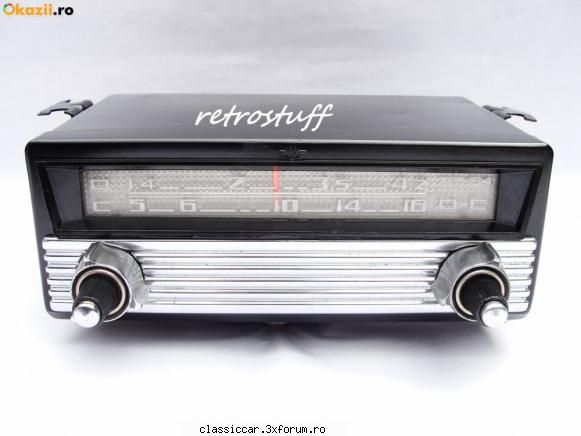 Lancia Flavia Saloon 1963 - Radio auto si portofel auto anii '70 pentru acte! - Prezentare masini