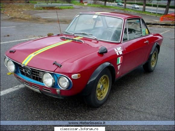 Lancia Fulvia 3 - asta e sursa de inspiratie a dungilor - Prezentare masini