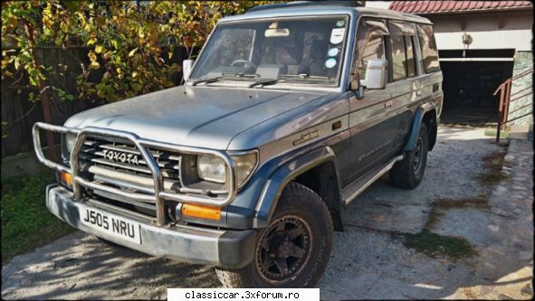 Land Cruiser LJ78 EX - Dupa o tura de acomodare, am constatat ca nu prea - Prezentare masini