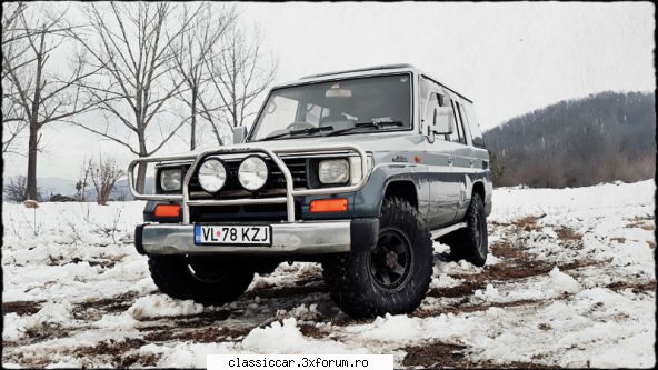 Land Cruiser LJ78 EX - Cu timpul ne-am obisnuit cu ea in curte si - Prezentare masini