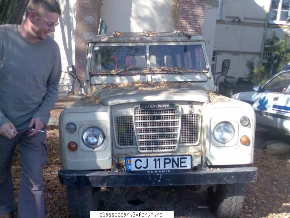 Land Rover 109 - O piesa TARE, o tin minte de cand facea - Am vazut prin Cluj-Napoca