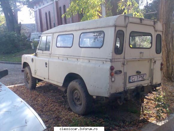 Land Rover 109 - Elijah - Am vazut prin Cluj-Napoca
