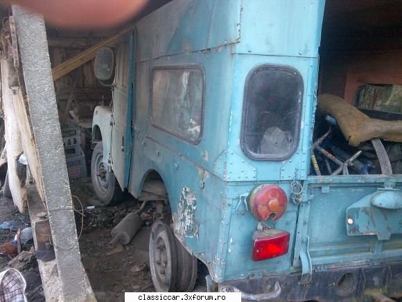 Land Rover MkI in Bucsani Dambovita - In primavara anului curent 2011,avand o - Am vazut prin Romania