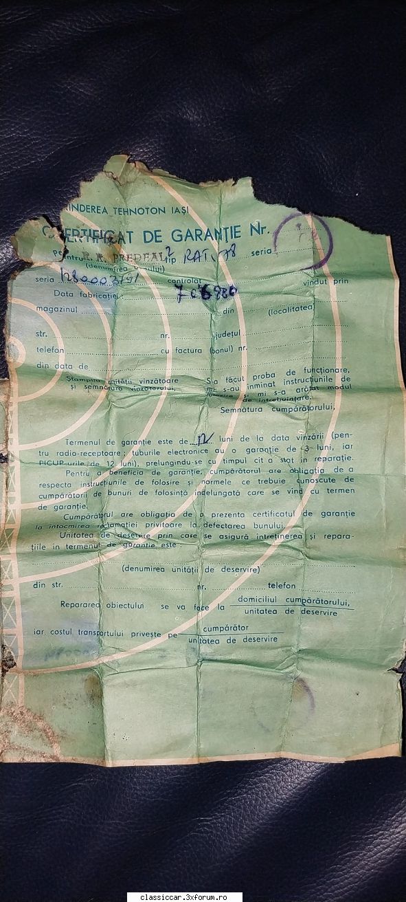 "Lebada mecanica" este o Dacia 1300 din 1981 - Multumesc mult! Deja imi e dor de ea, ca - Prezentare masini