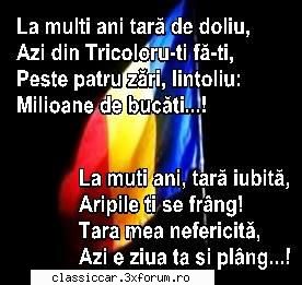 Lectia de istorie . - La multi ani Romania ! Azi e ziua ta și - Discutii libere