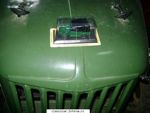 Legende auto din Europa de est - Este destul de reusita macheta de Gaz 69A, doar - Modelism si machetute