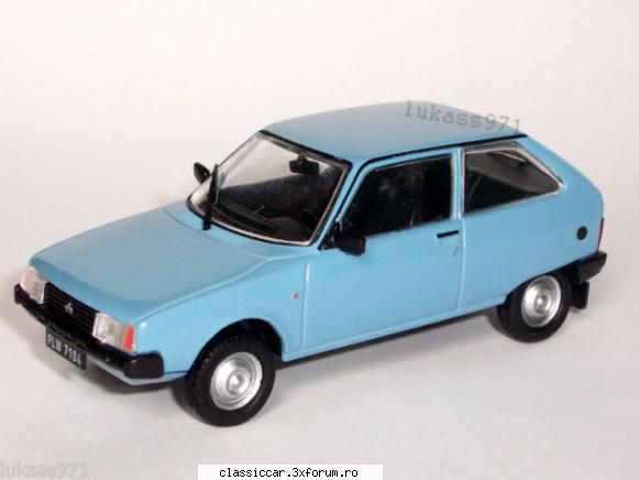 Legende auto din Europa de est - OLTICIT ALBASTRU ARATA MAI BINE. Eu am avut prima - Modelism si machetute