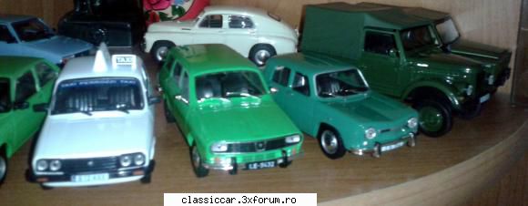 Legende auto din Europa de est - Dacia TAXI e din Germania - Modelism si machetute