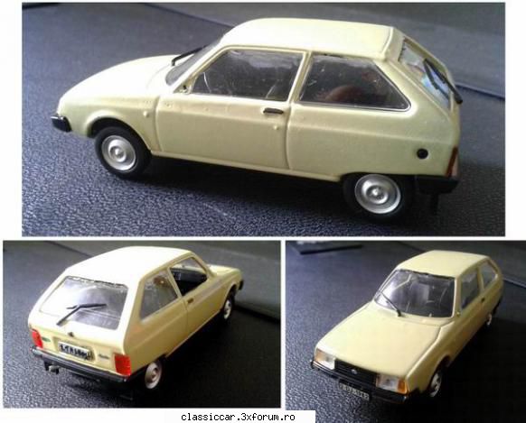 Legende auto din Europa de est - Oltcit Crem (prima mea masina a fost un 11RM - Modelism si machetute