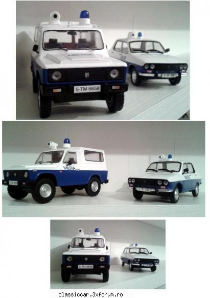 Legende auto din Europa de est - ARO 243 si Dacia 1310 MILITIA - Modelism si machetute