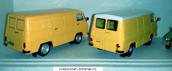 Legende auto din Europa de est - Deosebiri mai semnificative la caroserie sunt in - Modelism si machetute
