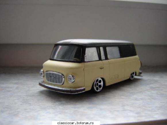 Legende auto din Europa de est - Am gasit un Barkas..modificat - Modelism si machetute