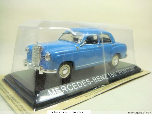 Legende auto din Europa de est - Super atunci daca apare Mercedes Ponton poza cu - Modelism si machetute
