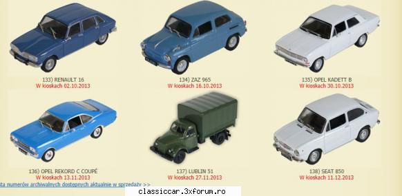 Legende auto din Europa de est - Deviez un pic de la colectia din Romania..ne - Modelism si machetute
