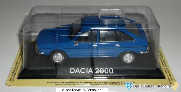 Legende auto din Europa de est - Miercuri apare DACIA 2000. Poza este de pe - Modelism si machetute