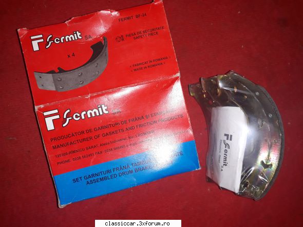 Lot piese Dacia - Saboti pentru tambur mic 100 lei - Vanzari  piese si accesorii