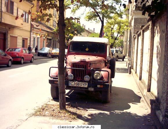 M461 - visiniu - Un M461 modificat cu motor Ford Sierra Diesel :( - Am vazut prin Cluj-Napoca