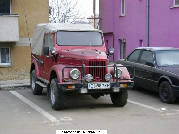 M461 - visiniu - Azi dimineata am vazut iarasi M-ul visiniu parcat - Am vazut prin Cluj-Napoca