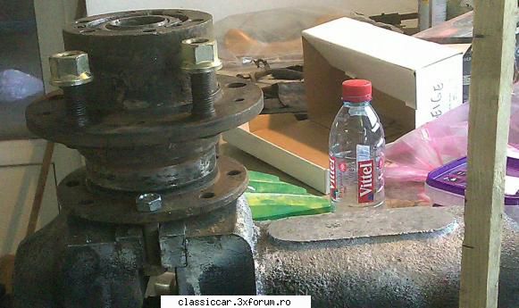 M461 C - Restaurare AS - Butuc de M montat in menghina pentru verificarea - Reconditionari si Restaurari