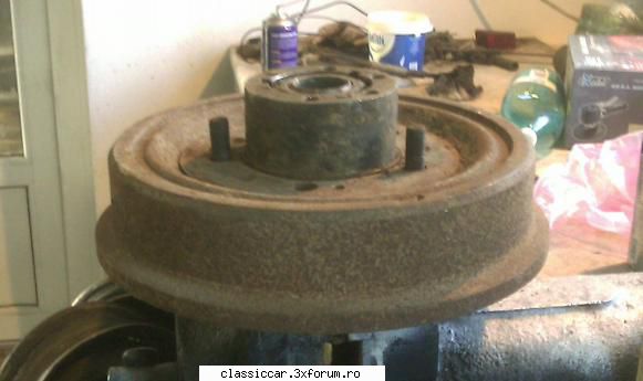 M461 C - Restaurare AS - Butuc de M montat in menghina pentru verificarea - Reconditionari si Restaurari